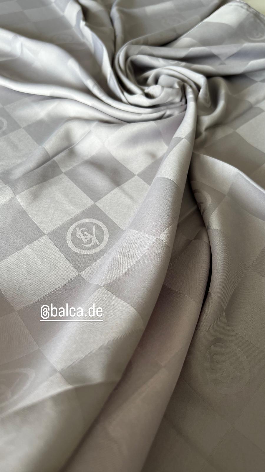 Grau Schachbrettmuster Jakar Hijab