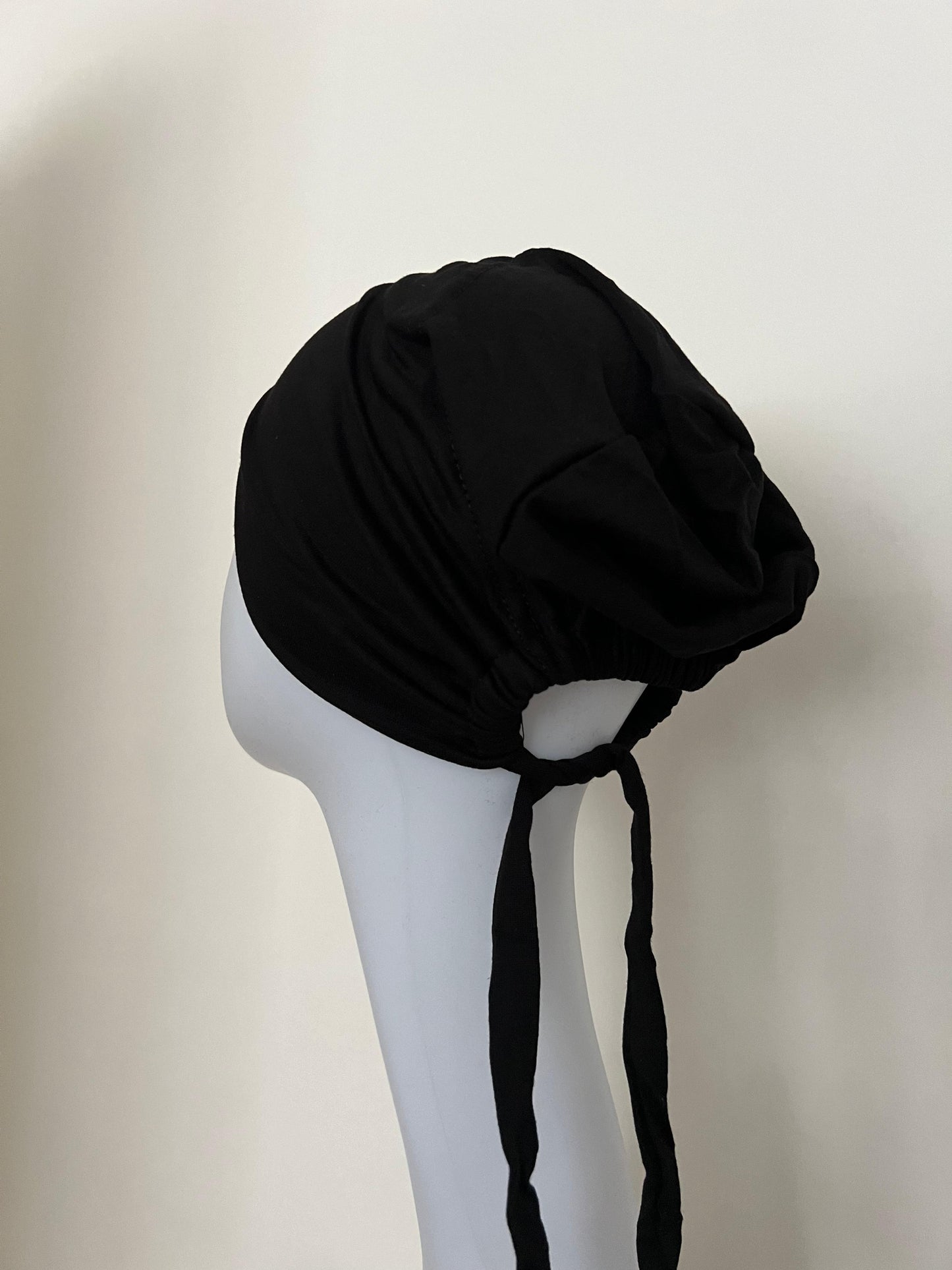 Bonnet Untermütze Schwarz