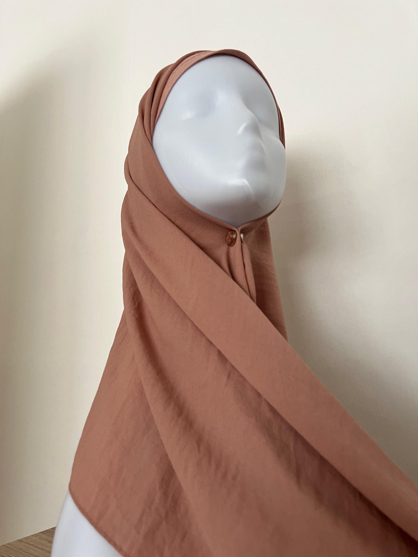 Bonnet Jazz Hijab Set mit Rosa Pin