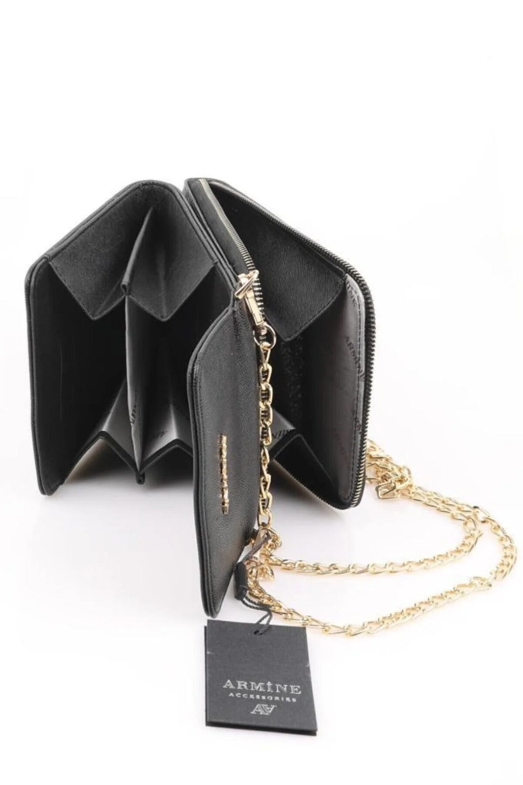 Armine Tasche Schwarz Ohne Muster