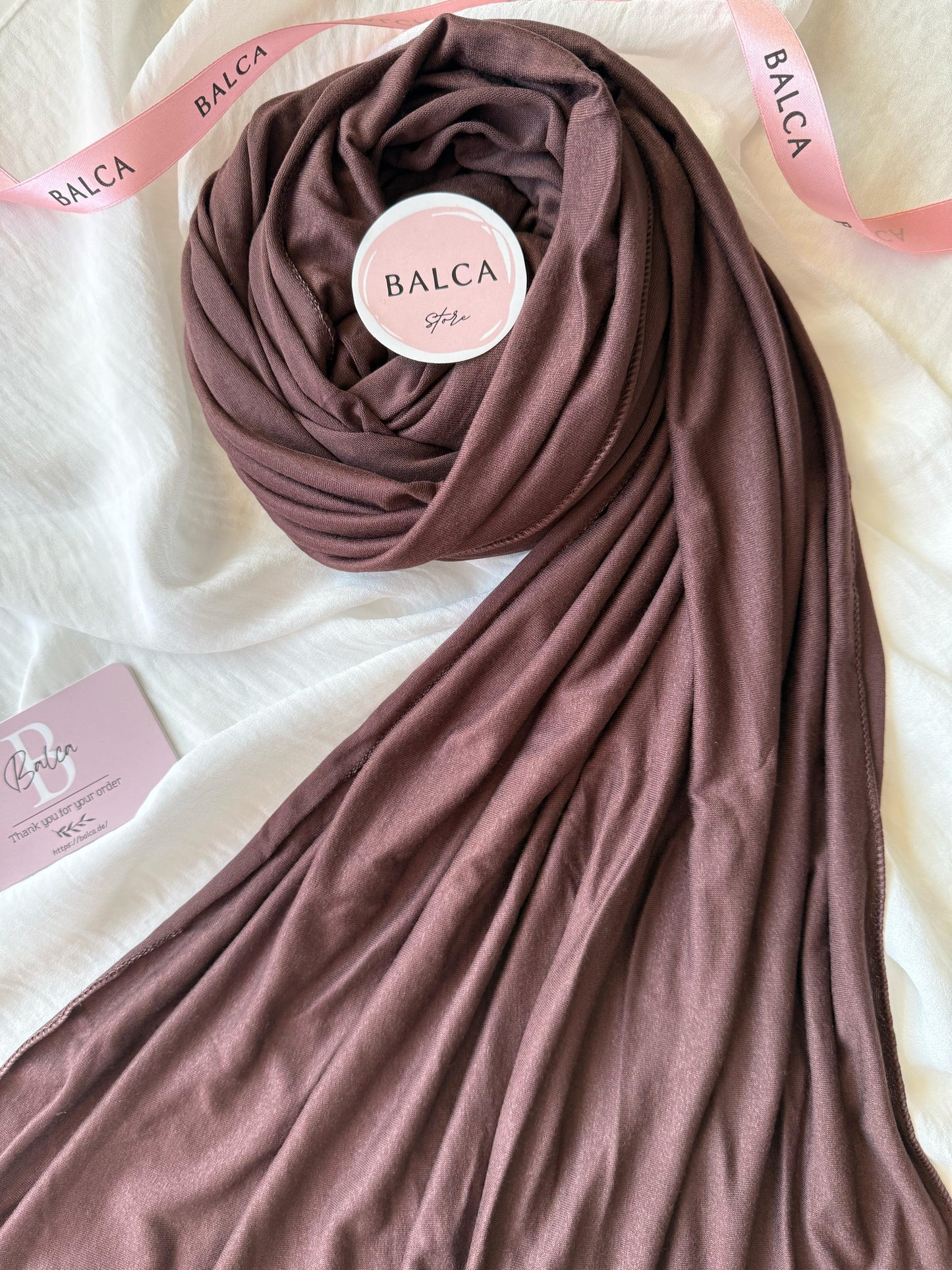 Jersey Braun Hijab