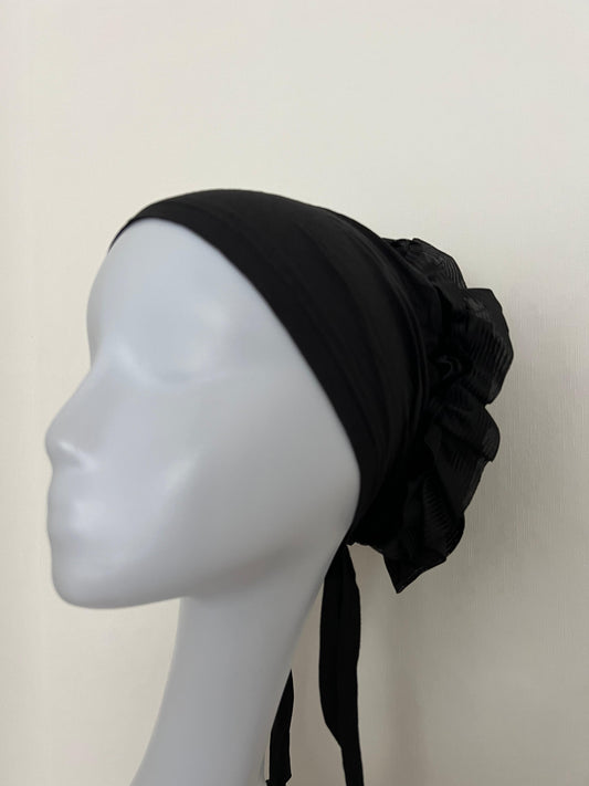 Bonnet Untermütze Schwarz