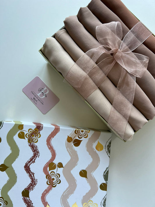 Chiffon Hijab Gift Box